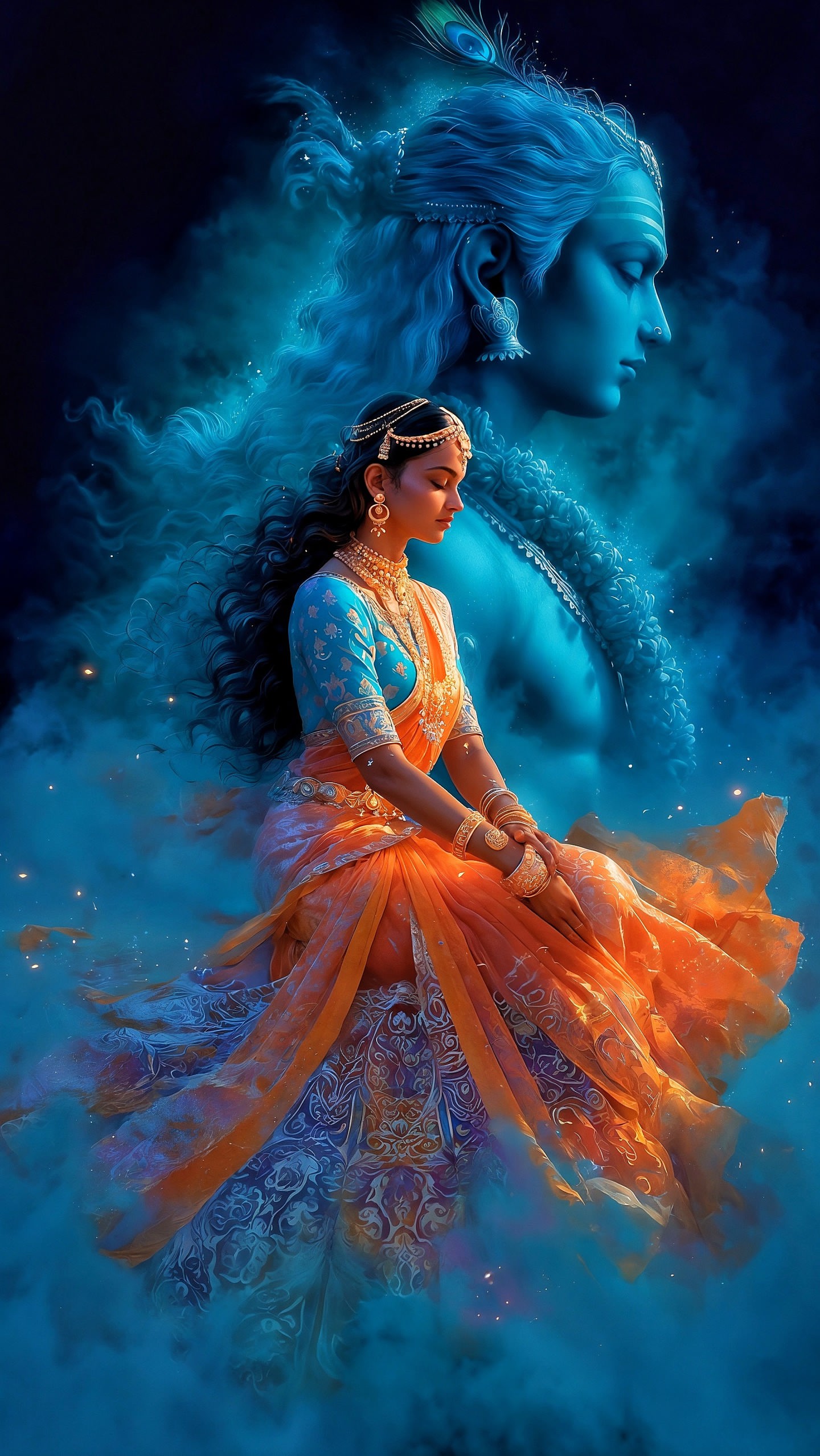 Radhe Krishna Mobile 4997 - Mobile Radhe Krishna Wallpaper