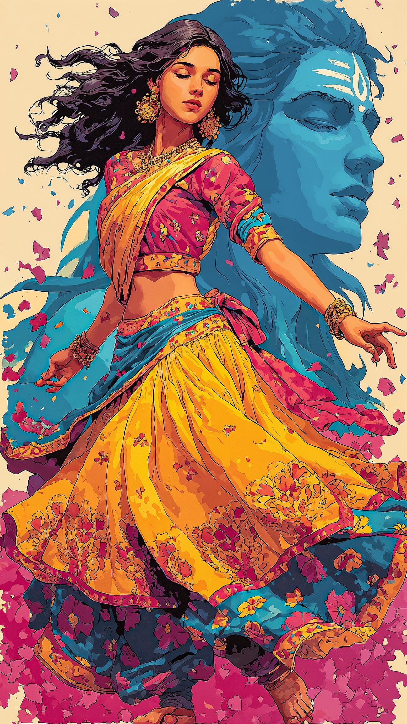 Radhe Krishna Mobile 2701 - Mobile Radhe Krishna Wallpaper