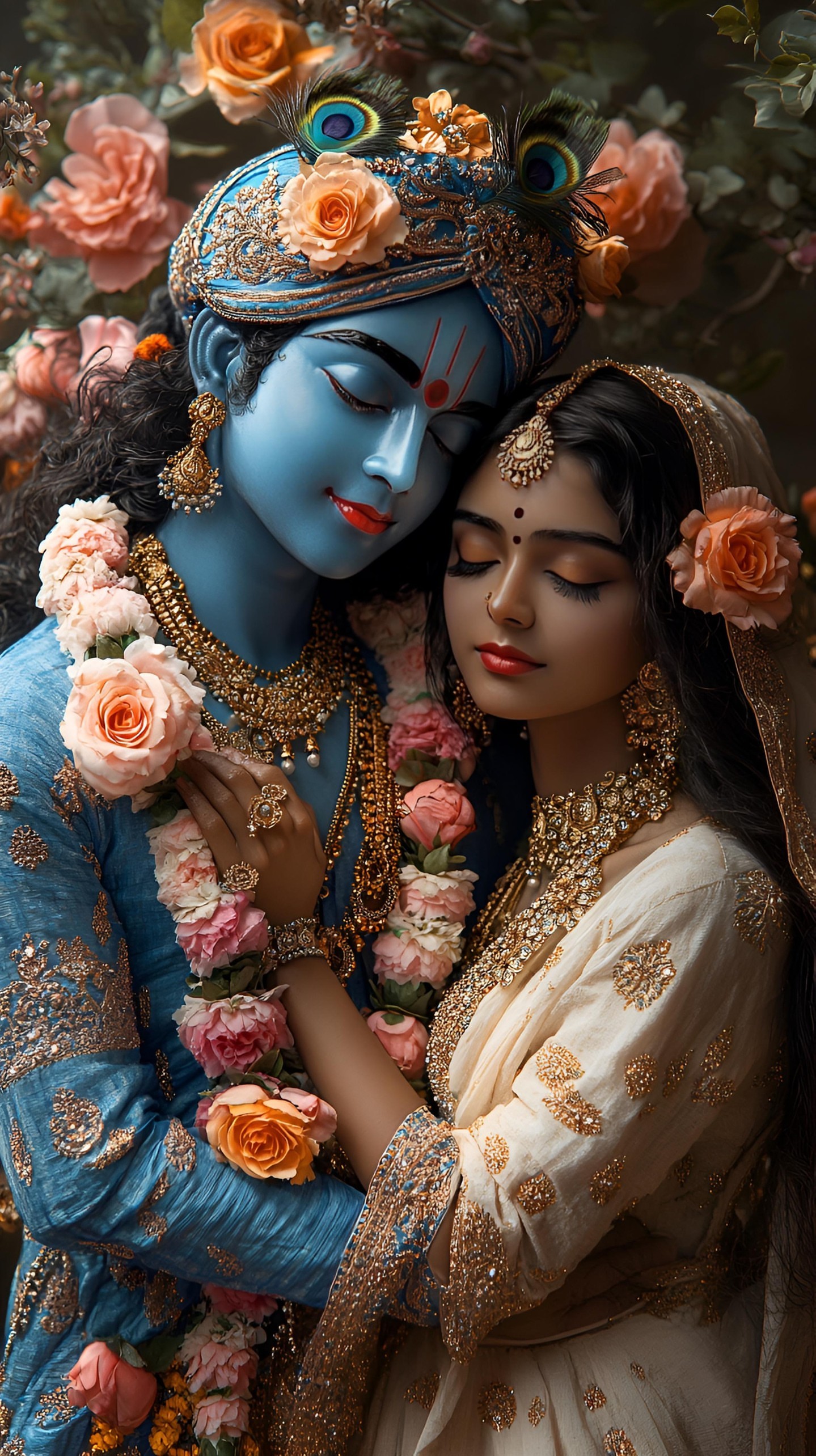 Radhe Krishna Mobile 2720 - Mobile Radhe Krishna Wallpaper