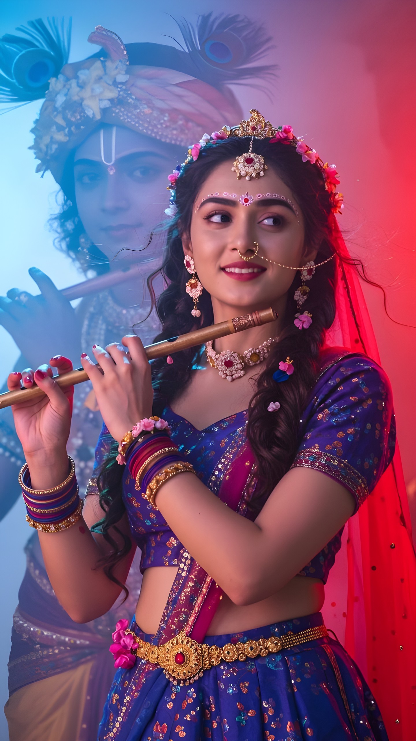 Radhe Krishna Mobile 8662 - Mobile Radhe Krishna Wallpaper