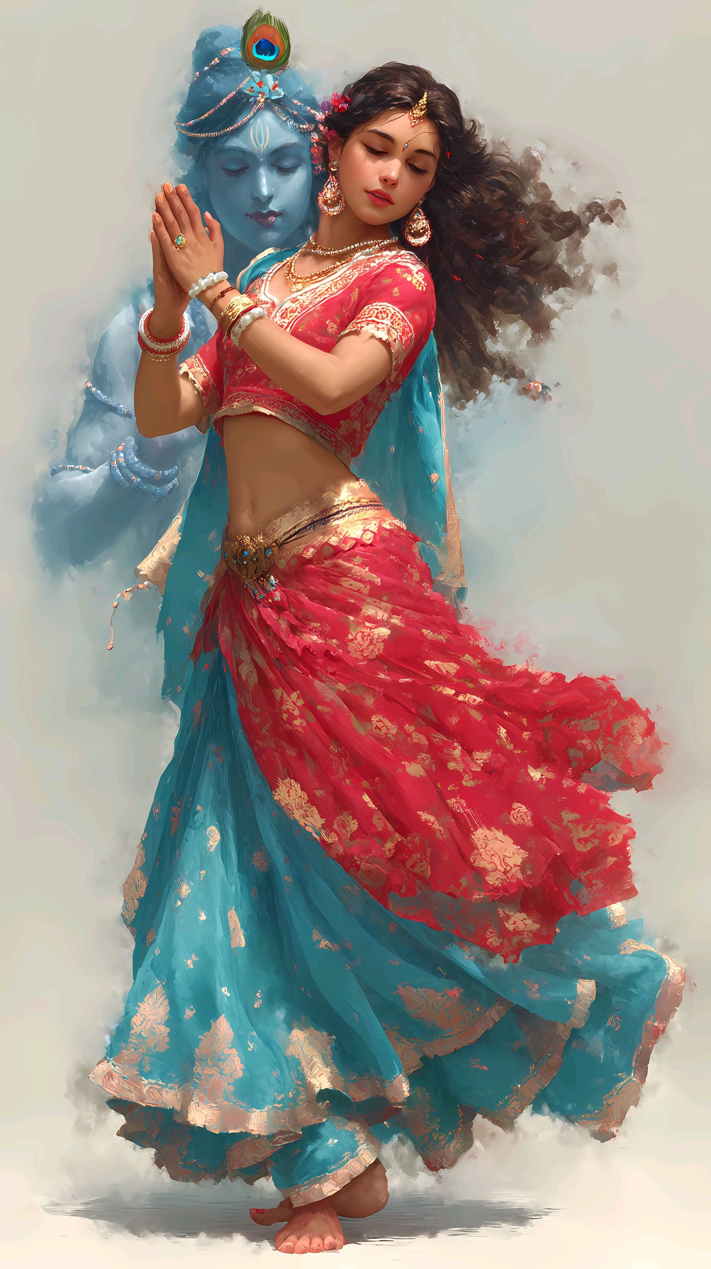 Radhe Krishna Mobile 8580 - Mobile Radhe Krishna Wallpaper