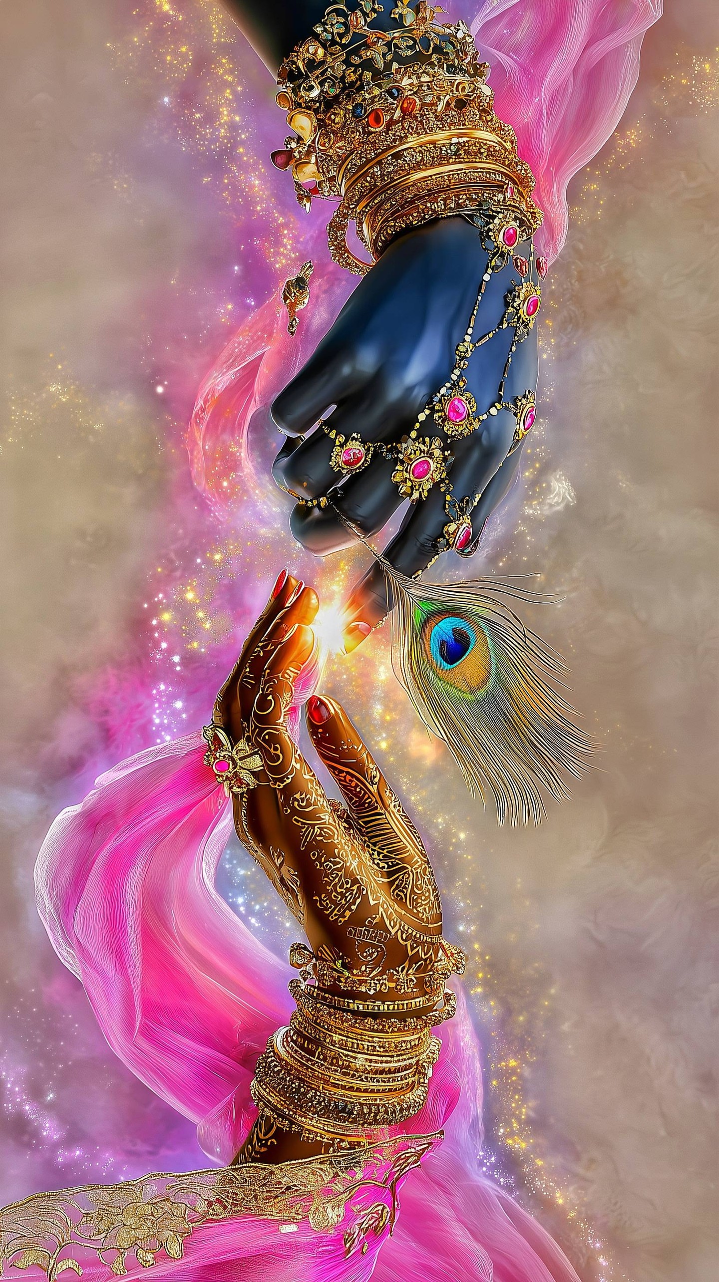 Radhe Krishna Mobile 4597 - Mobile Radhe Krishna Wallpaper