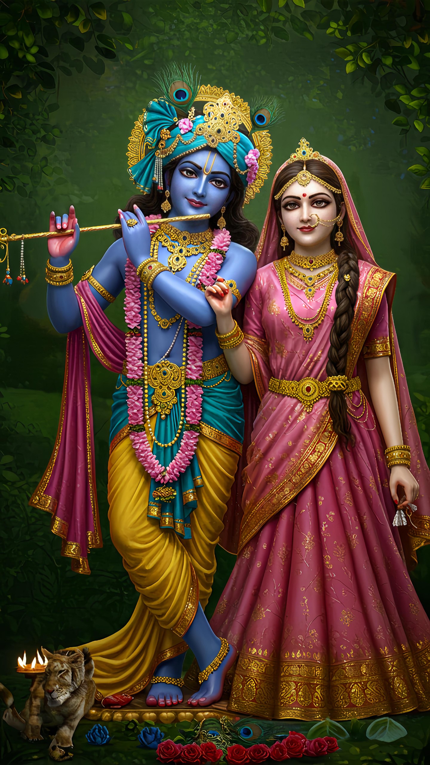 Radhe Krishna Mobile 7787 - Mobile Radhe Krishna Wallpaper