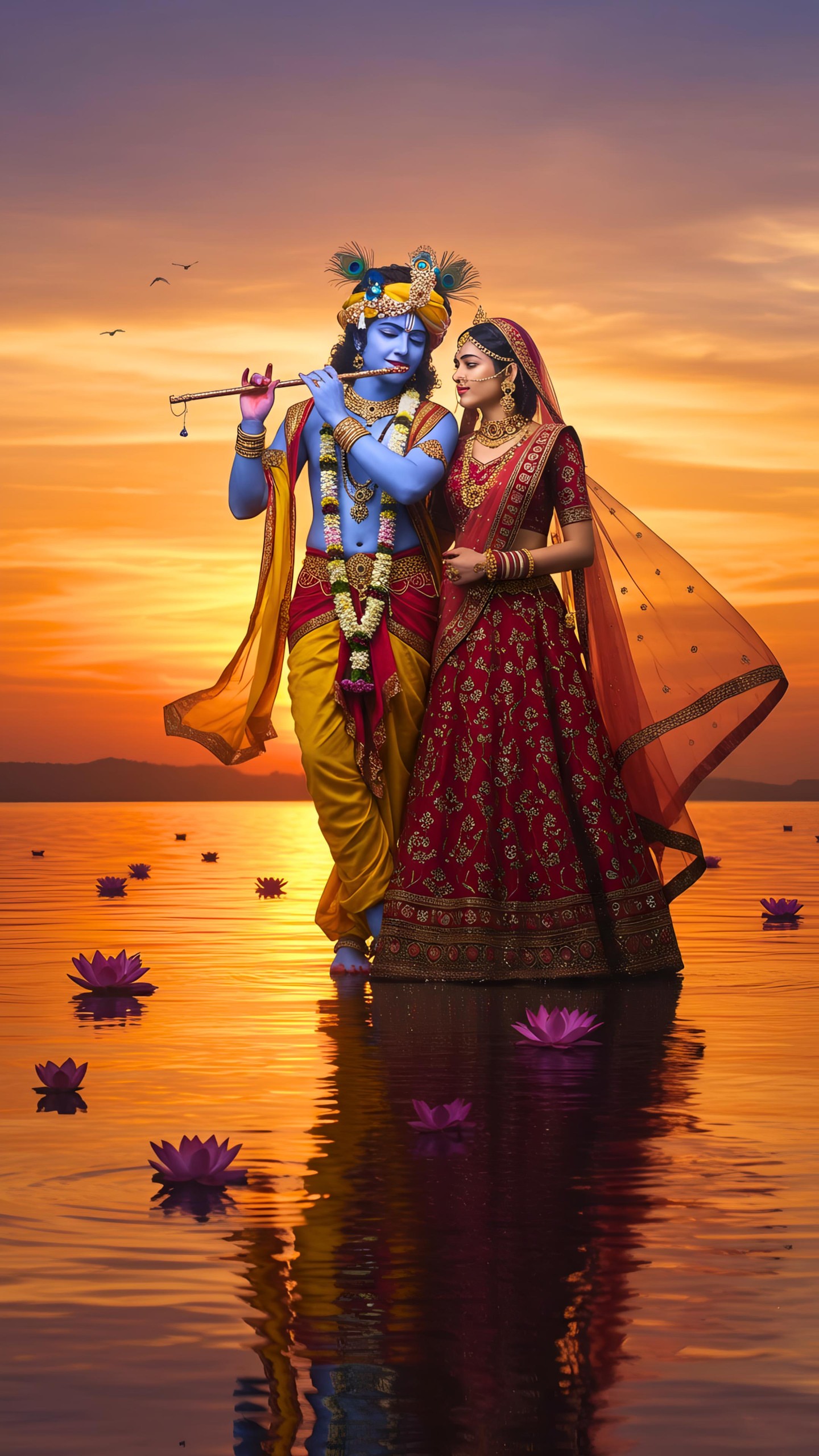 Radhe Krishna Mobile 7412 - Mobile Radhe Krishna Wallpaper