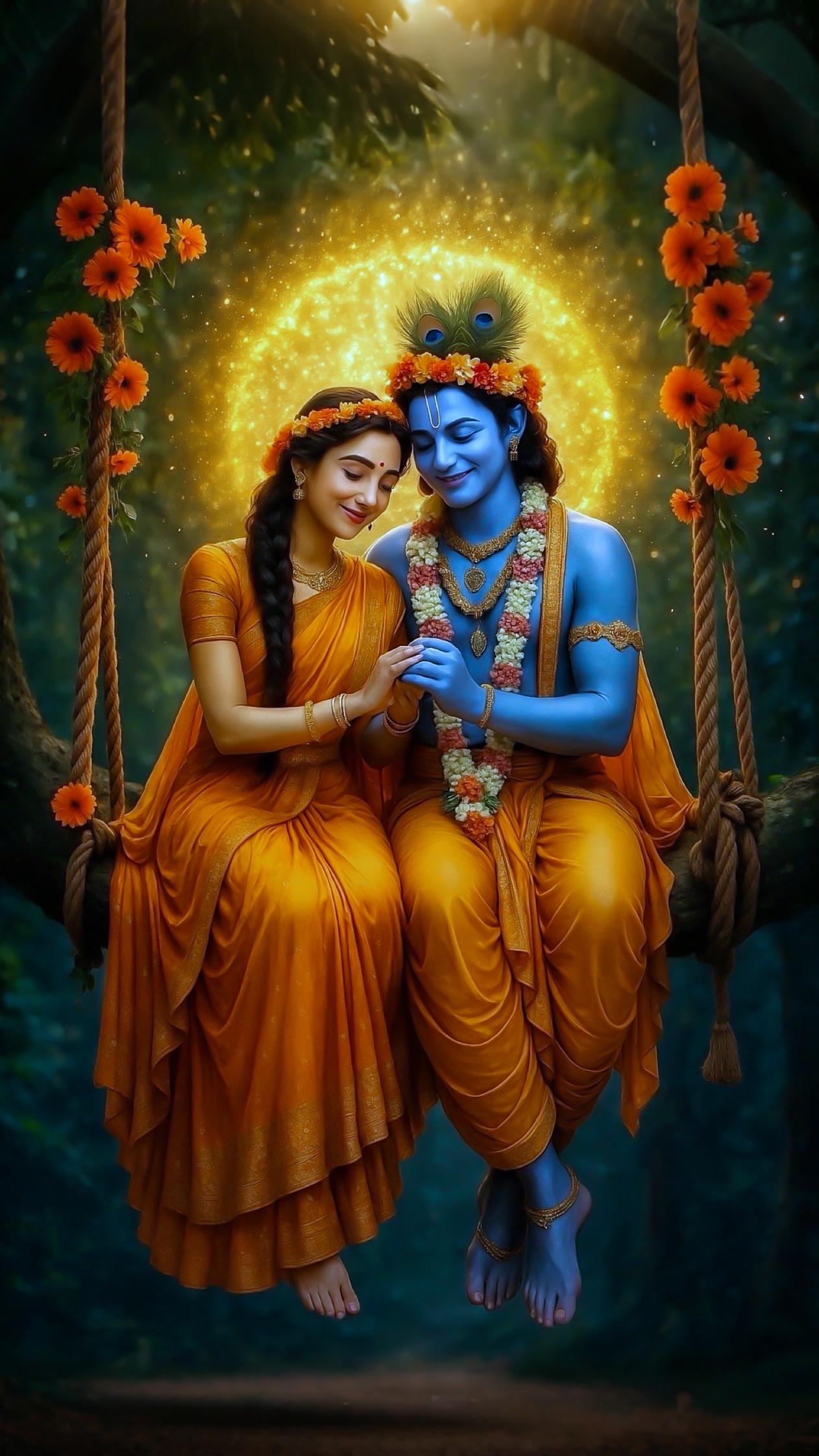 Radhe Krishna Mobile 7400 - Mobile Radhe Krishna Wallpaper