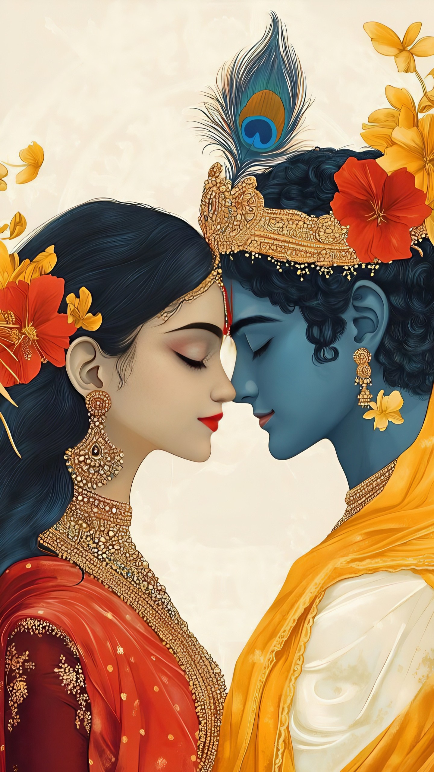 Radhe Krishna Mobile 1297 - Mobile Radhe Krishna Wallpaper