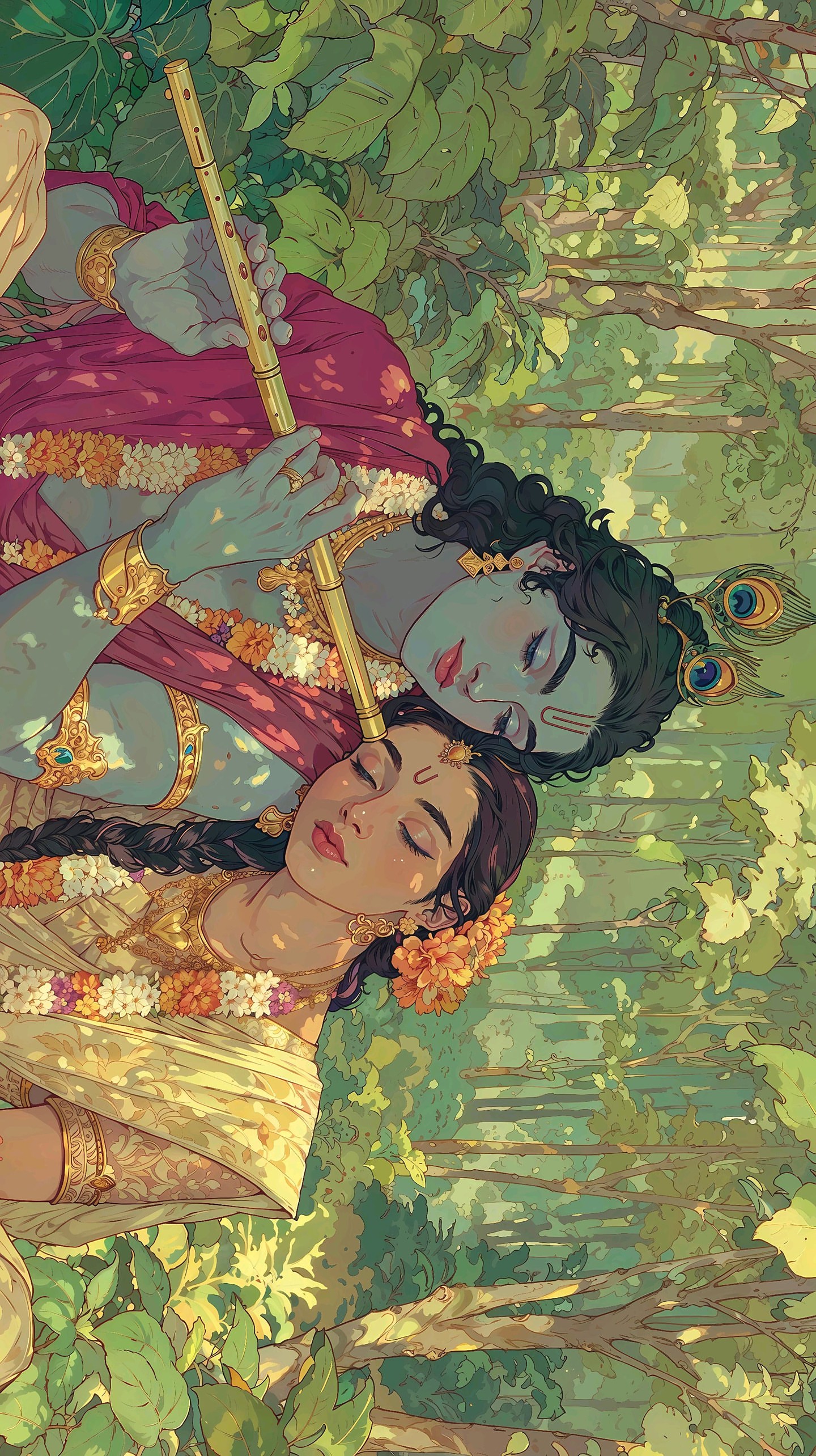 Radhe Krishna Mobile 1024 - Mobile Radhe Krishna Wallpaper