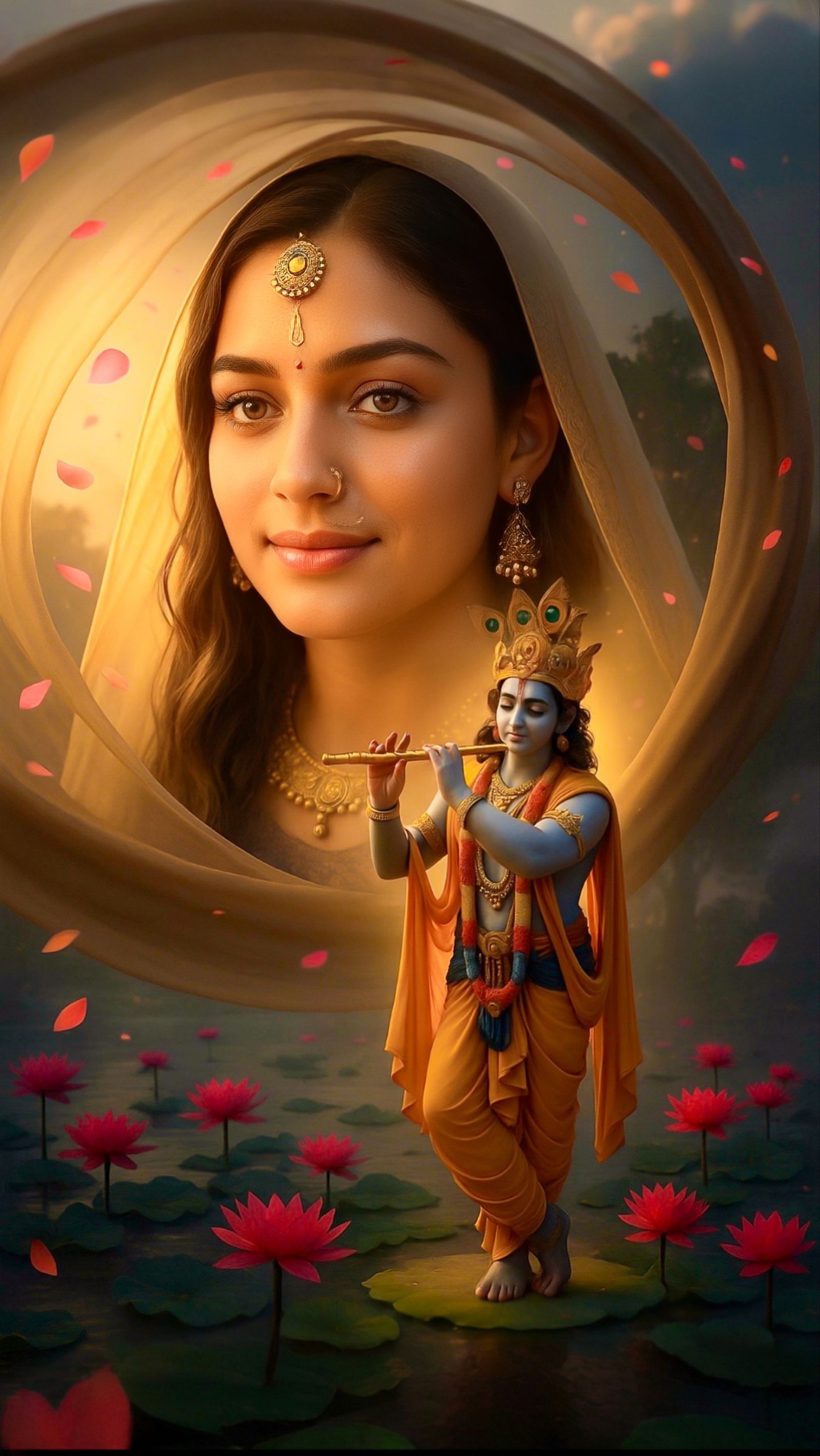 Radhe Krishna Mobile 7288 - Mobile Radhe Krishna Wallpaper