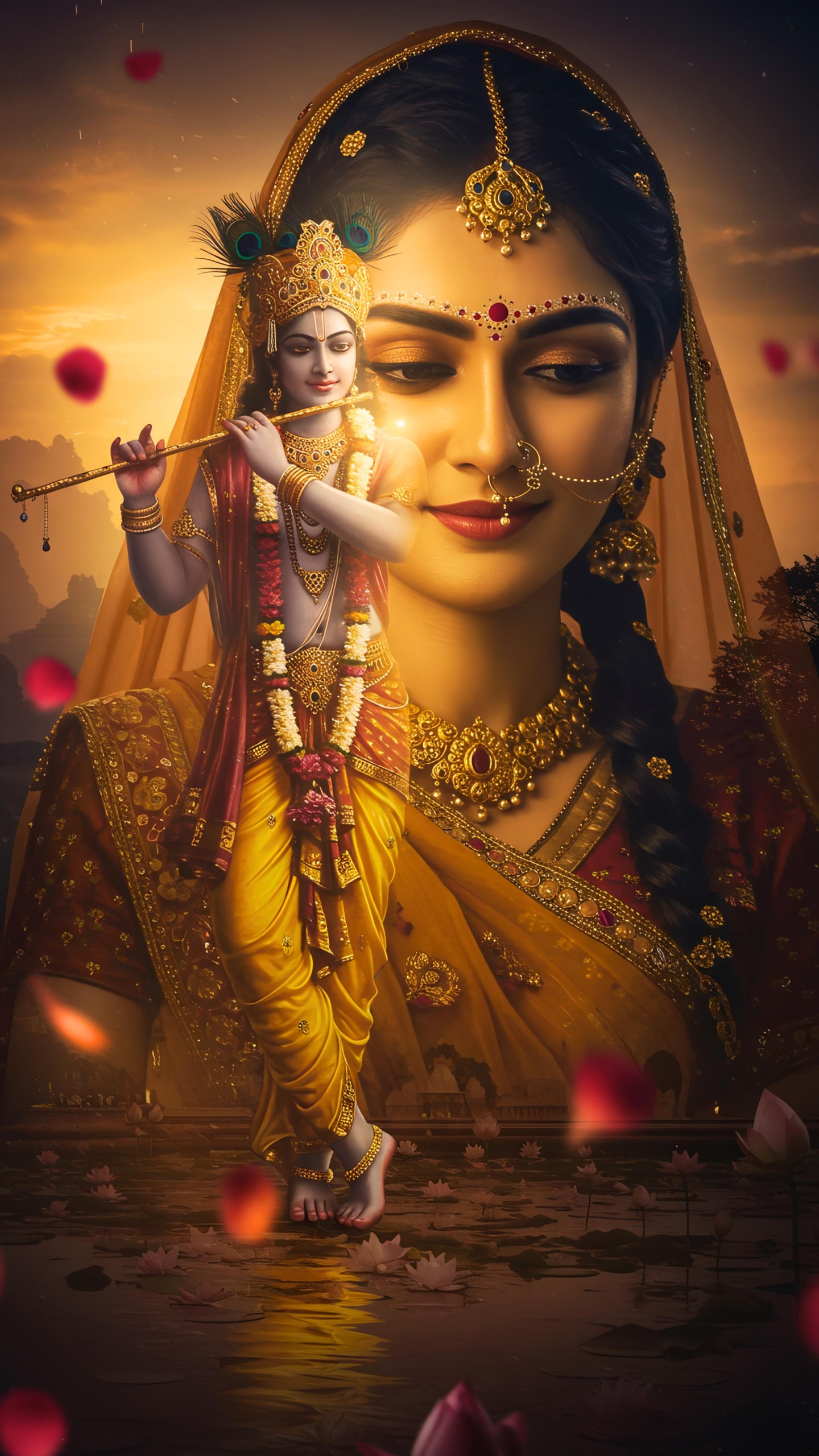 Radhe Krishna Mobile 1224 - Mobile Radhe Krishna Wallpaper