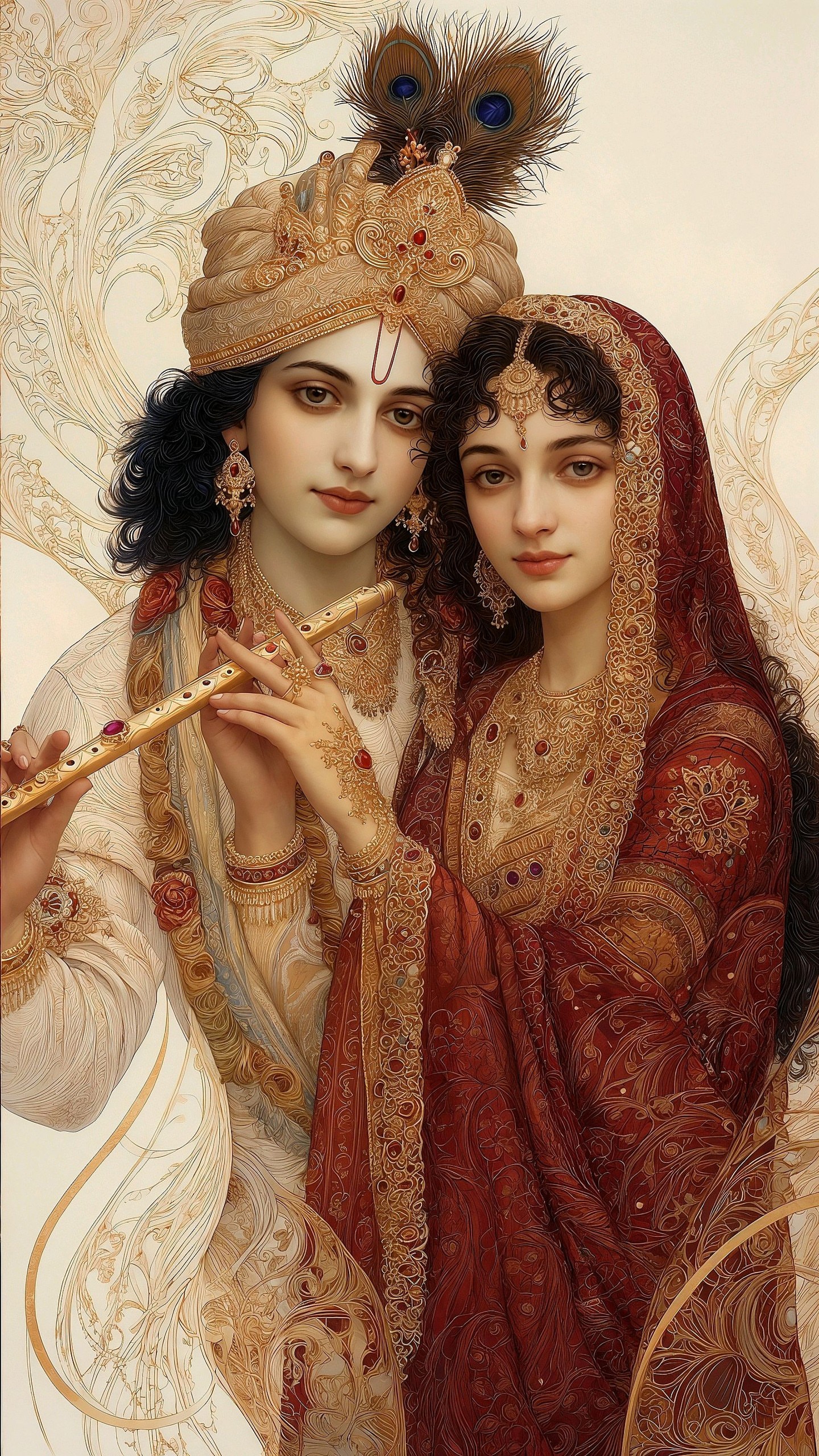 Radhe Krishna Mobile 3338 - Mobile Radhe Krishna Wallpaper