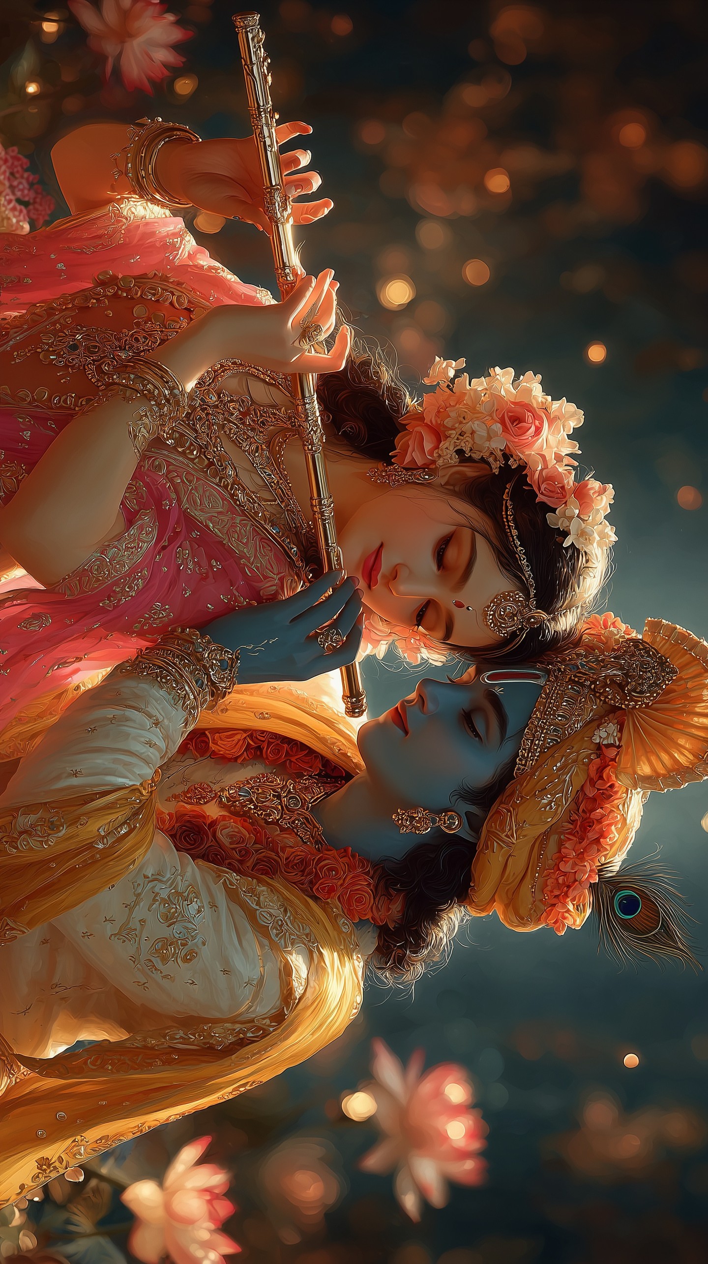 Radhe Krishna Mobile 3216 - Mobile Radhe Krishna Wallpaper