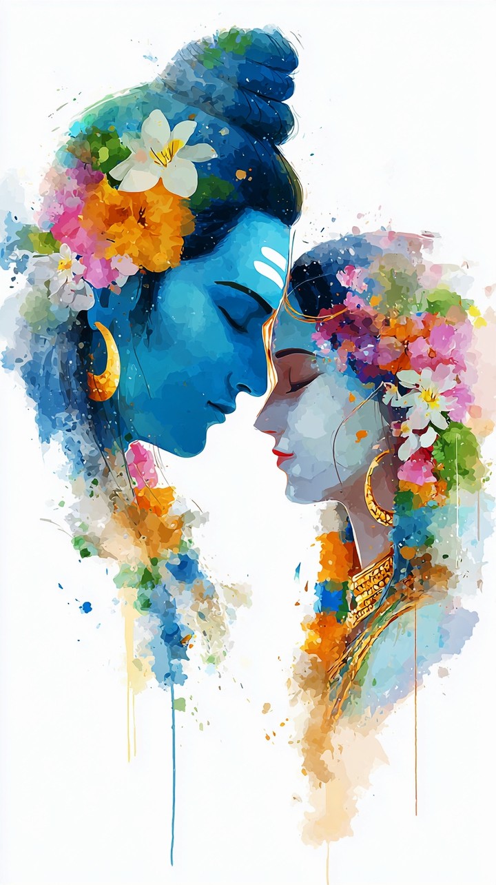 Radhe Krishna Mobile 5290 - Mobile Radhe Krishna Wallpaper
