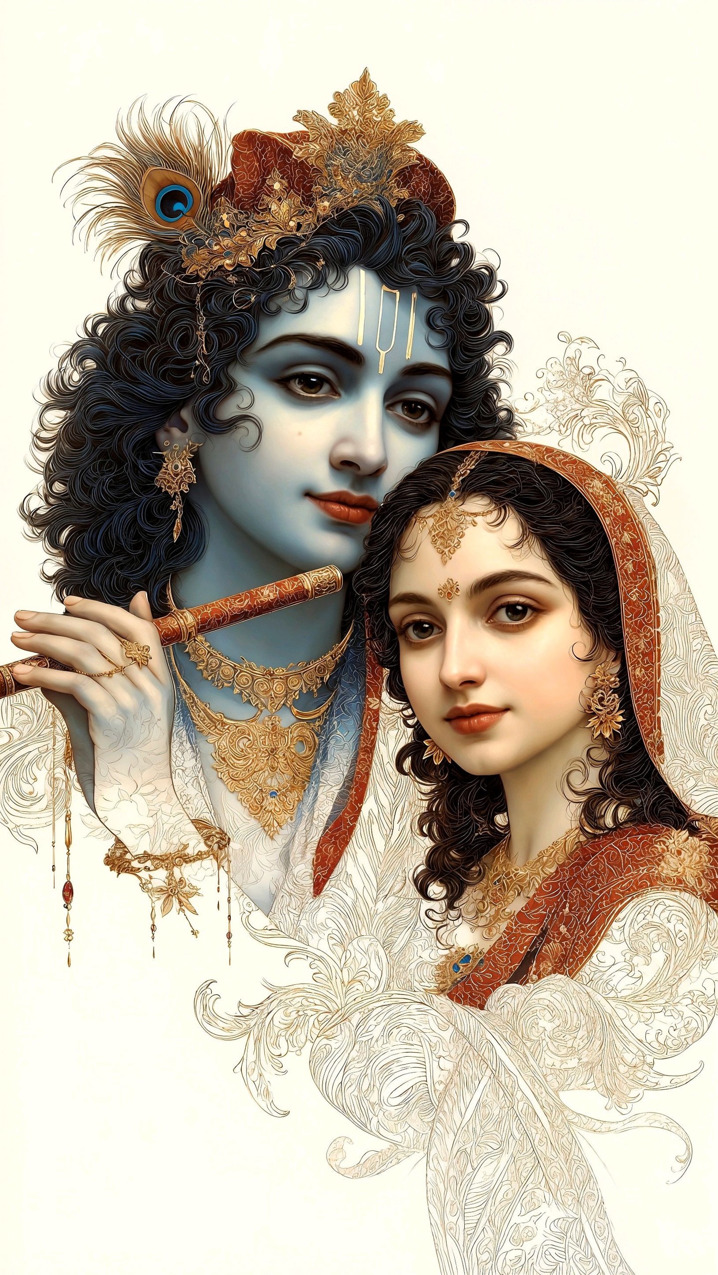 Radhe Krishna Mobile 1933 - Mobile Radhe Krishna Wallpaper