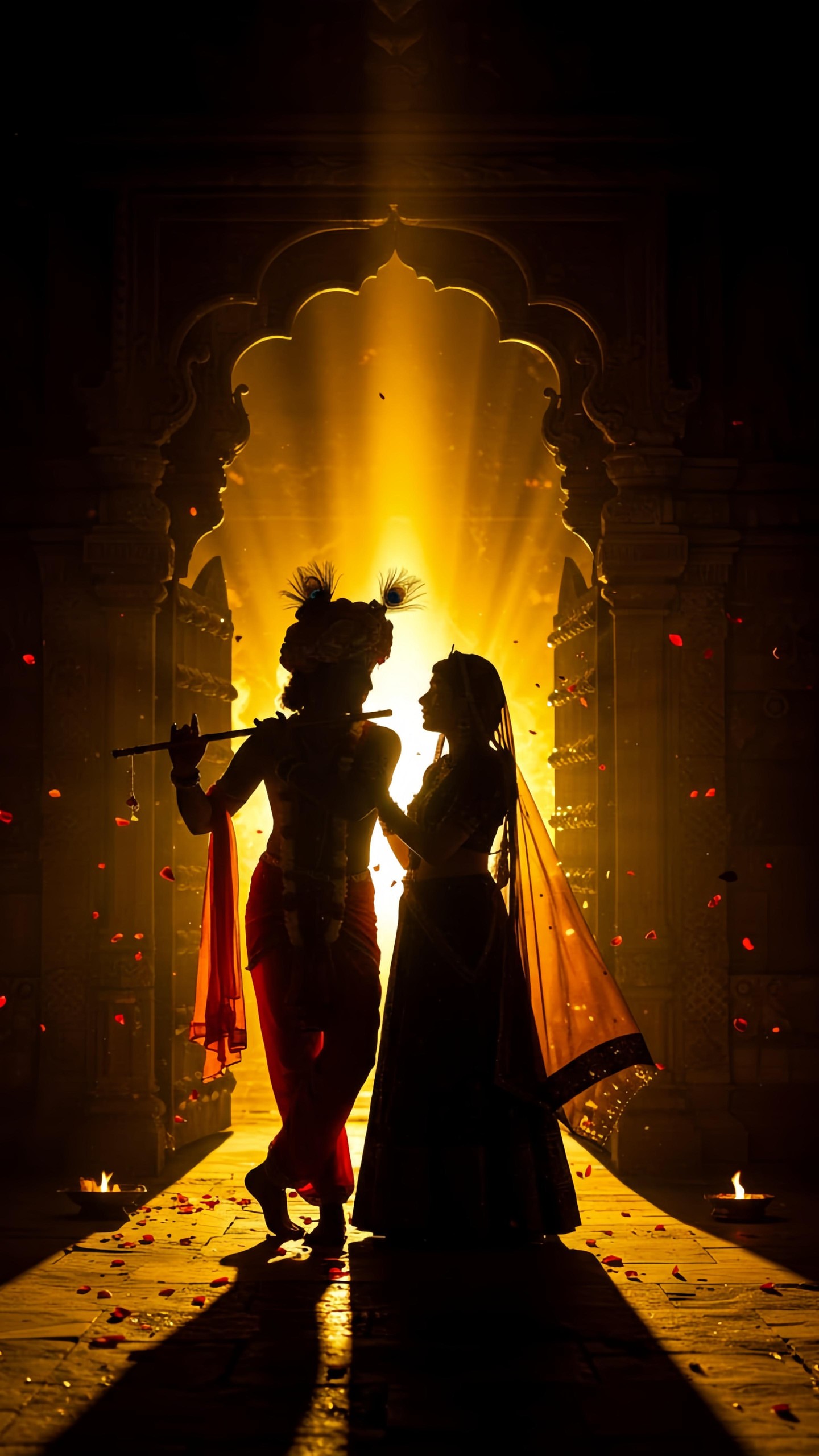 Radhe Krishna Mobile 4030 - Mobile Radhe Krishna Wallpaper