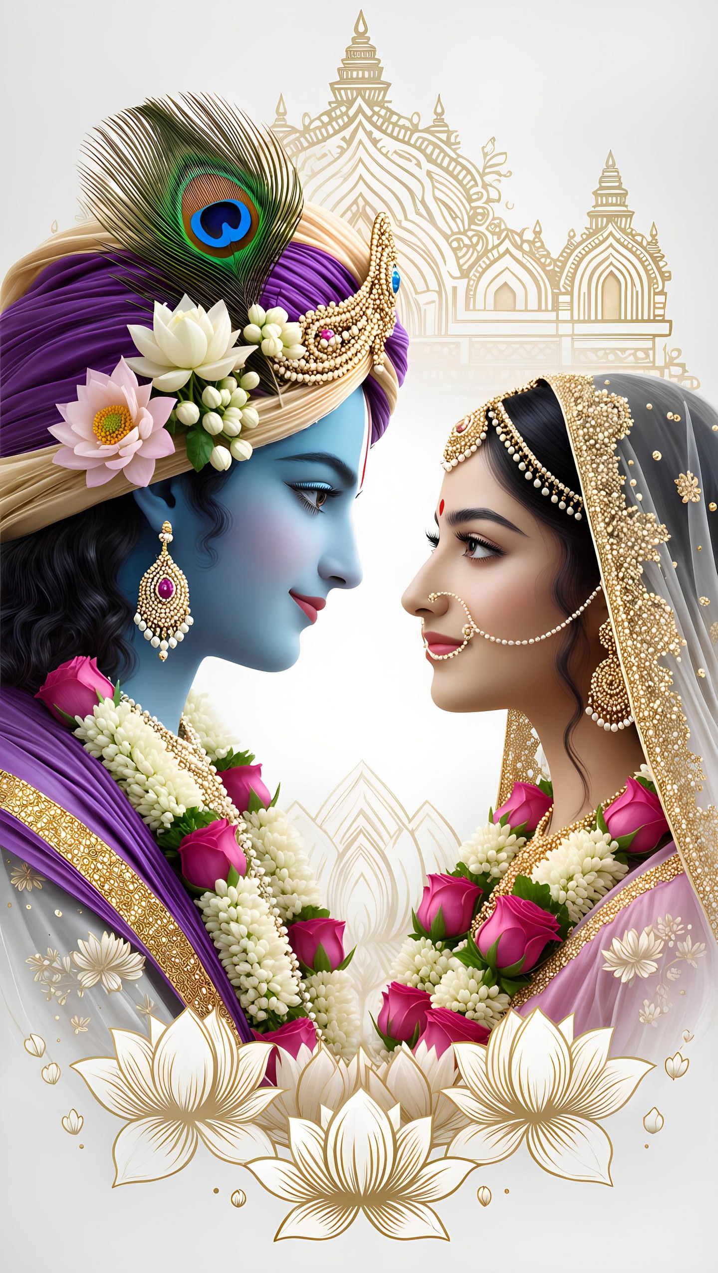 Radhe Krishna Mobile 4522 - Mobile Radhe Krishna Wallpaper