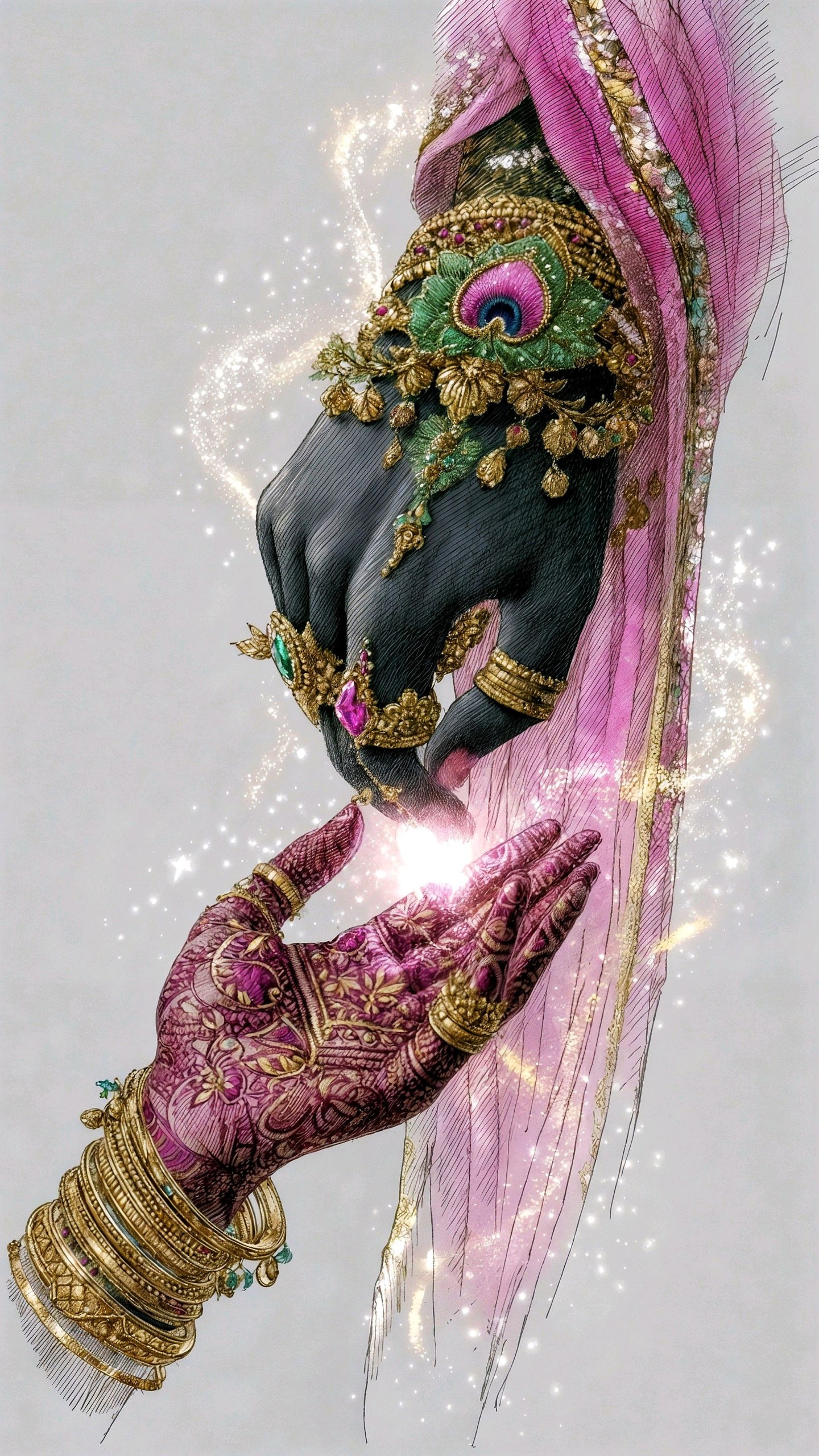 Radhe Krishna Mobile 3770 - Mobile Radhe Krishna Wallpaper