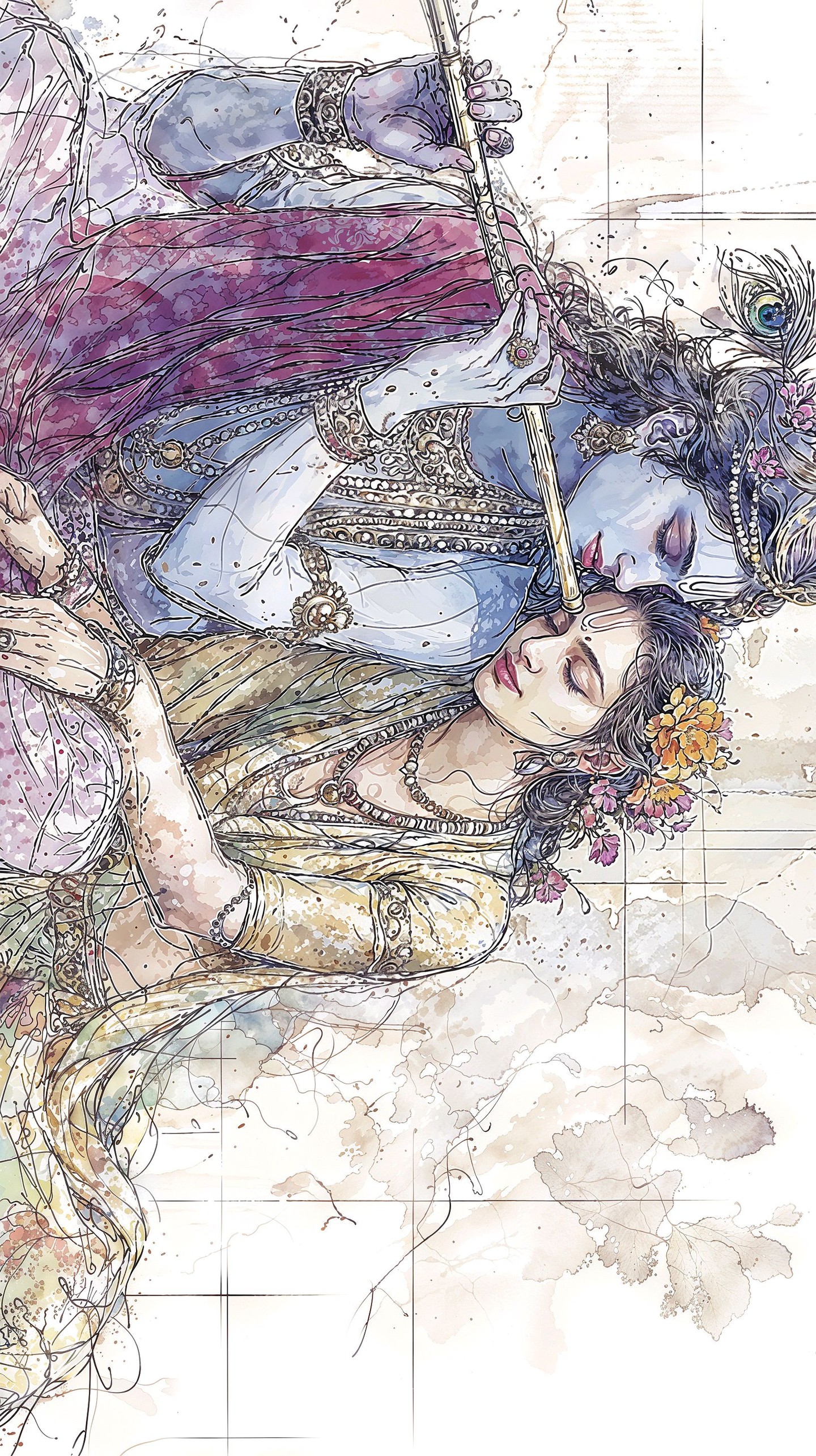 Radhe Krishna Mobile 3753 - Mobile Radhe Krishna Wallpaper