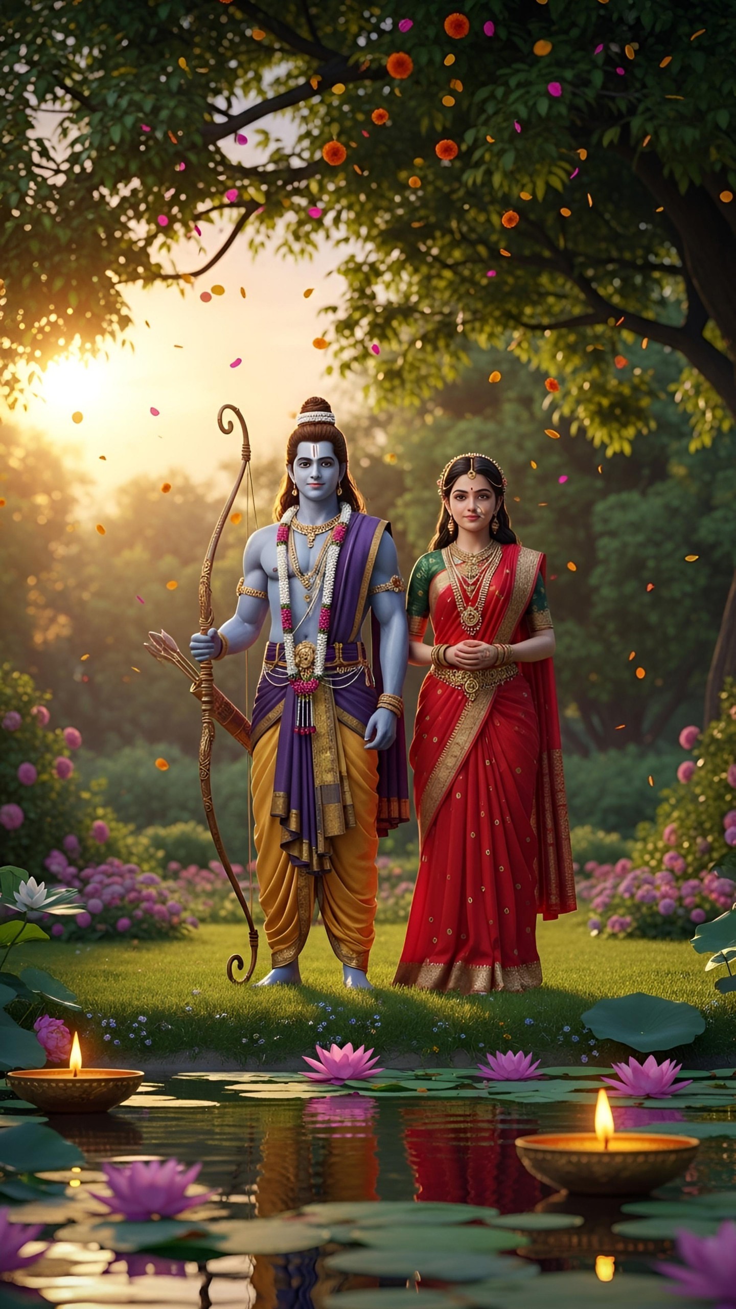 Ram Sita Mobile 4104 - Mobile Ram Sita Wallpaper