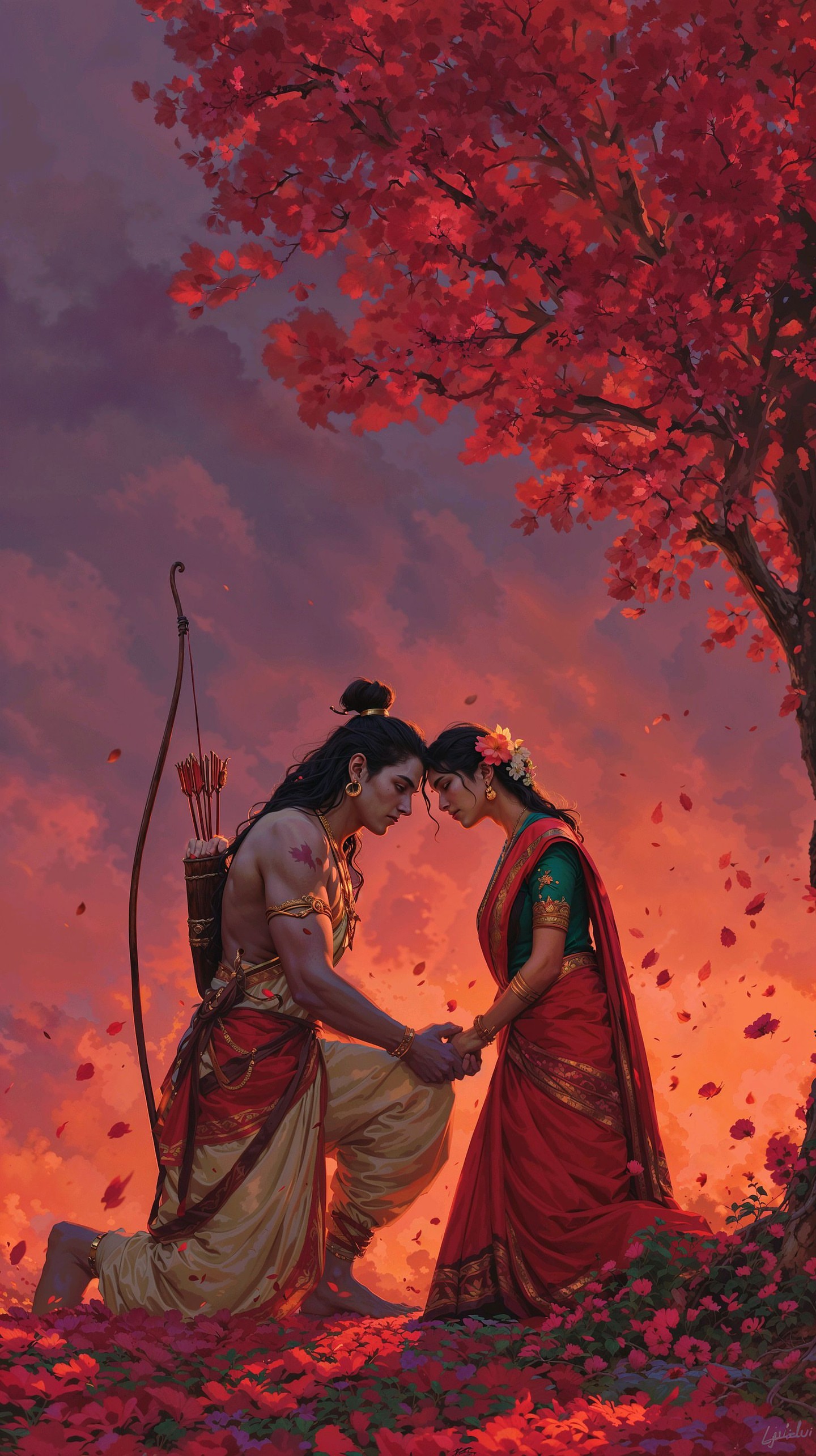 Ram Sita Mobile 6165 - Mobile Ram Sita Wallpaper