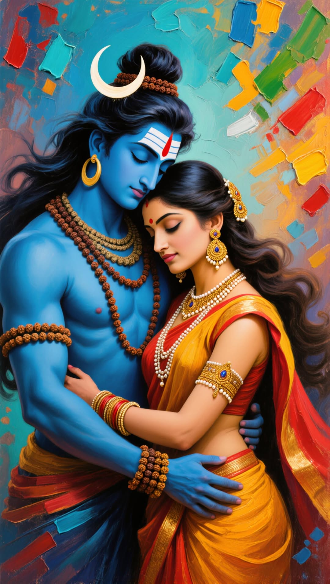 Shiv Shakti Mobile 5377 - Mobile Shiv Shakti Wallpaper