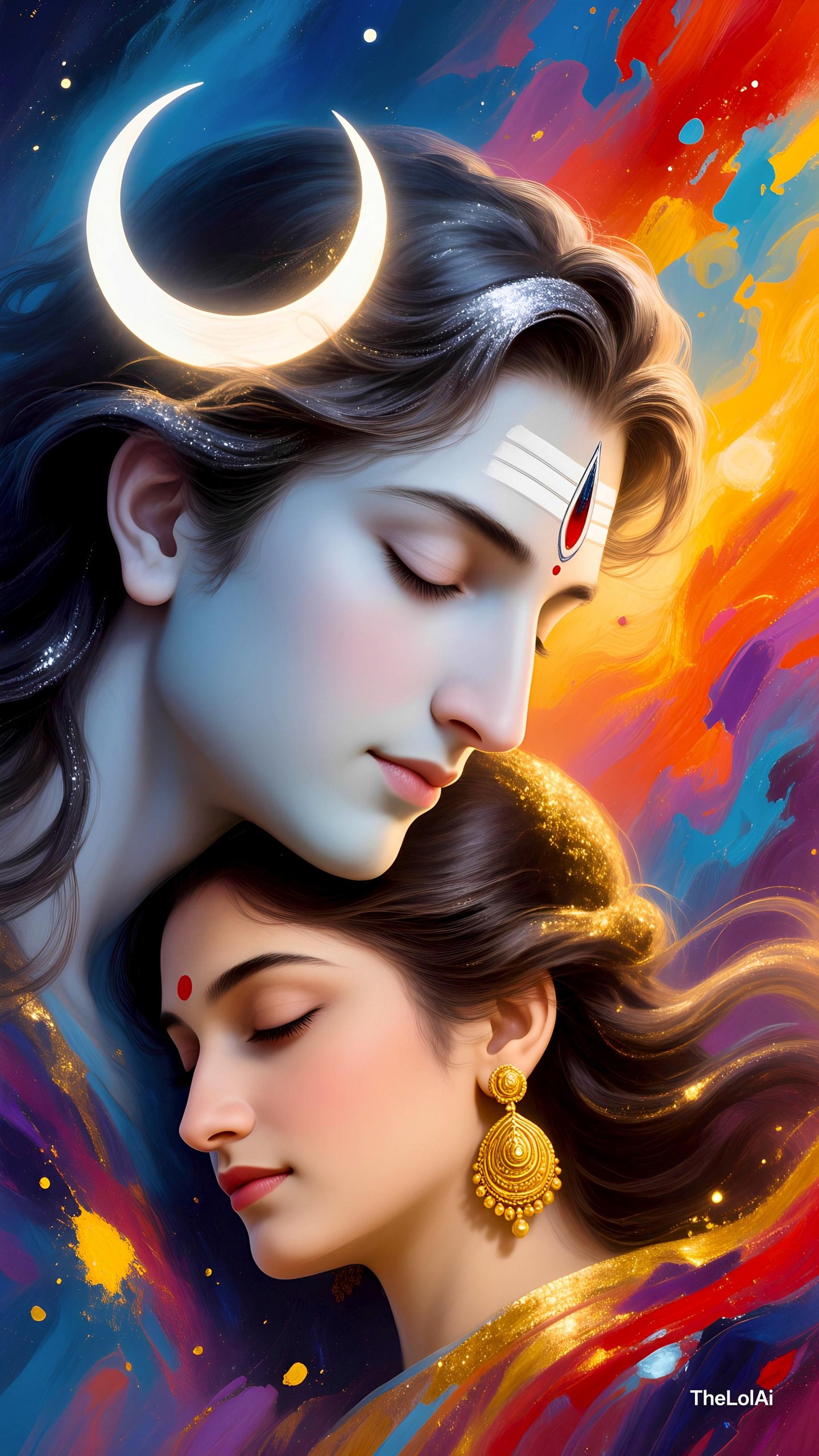 Shiv Shakti Mobile 3607 - Mobile Shiv Shakti Wallpaper