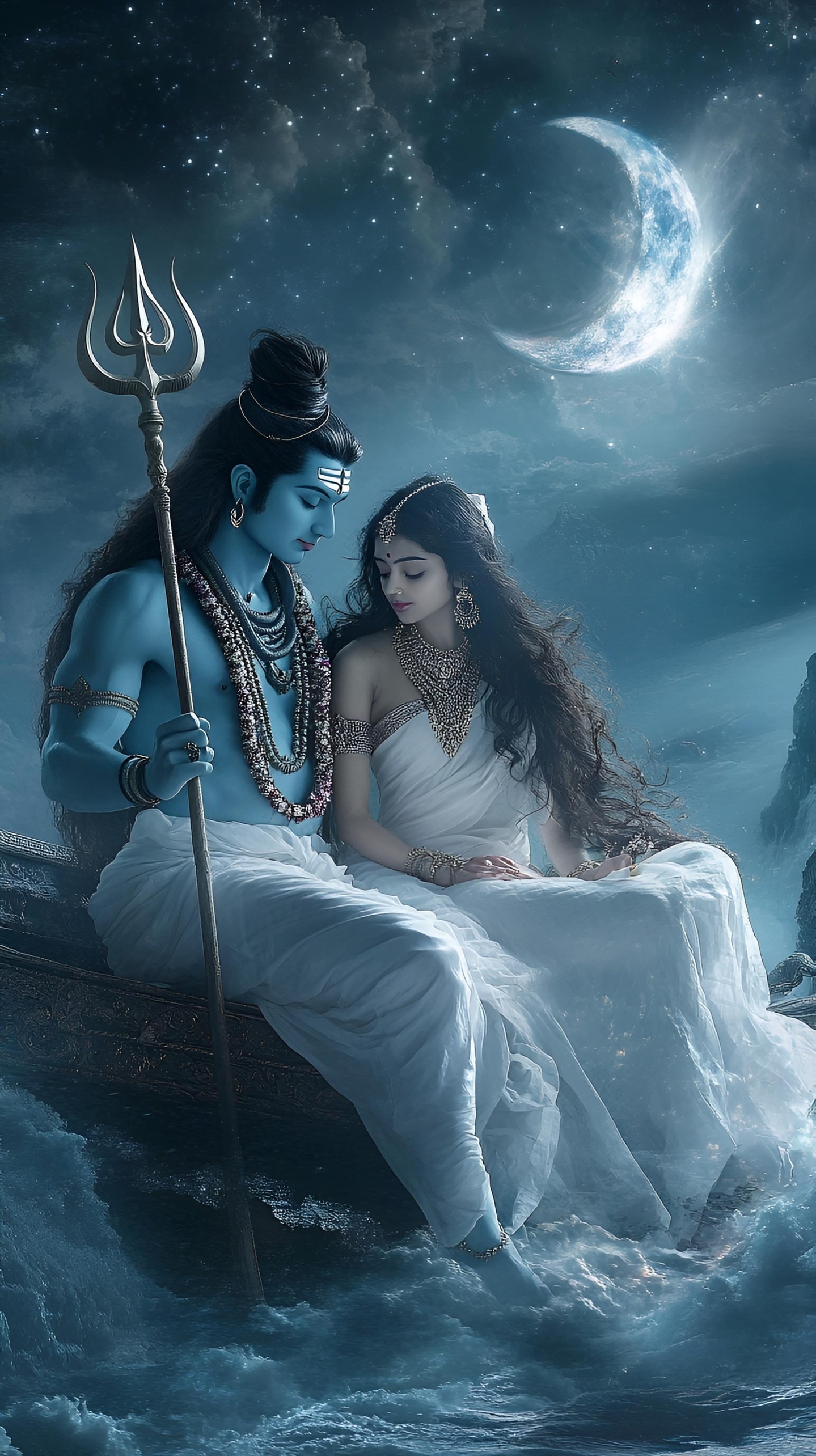 Shiv Shakti Mobile 6134 - Mobile Shiv Shakti Wallpaper