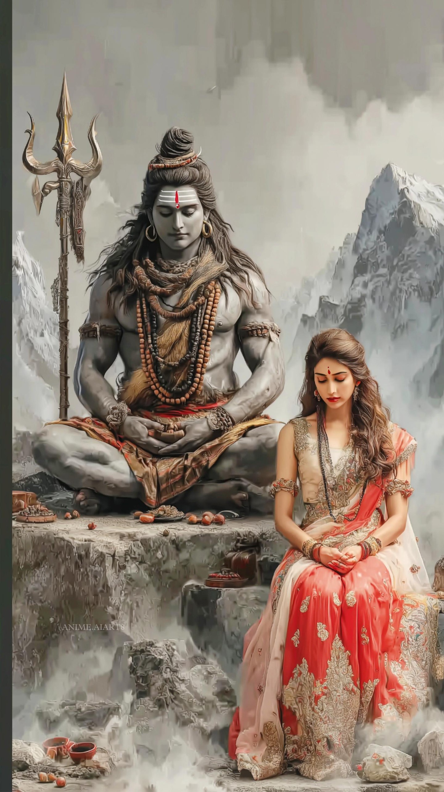 Shiv Shakti Mobile 6097 - Mobile Shiv Shakti Wallpaper