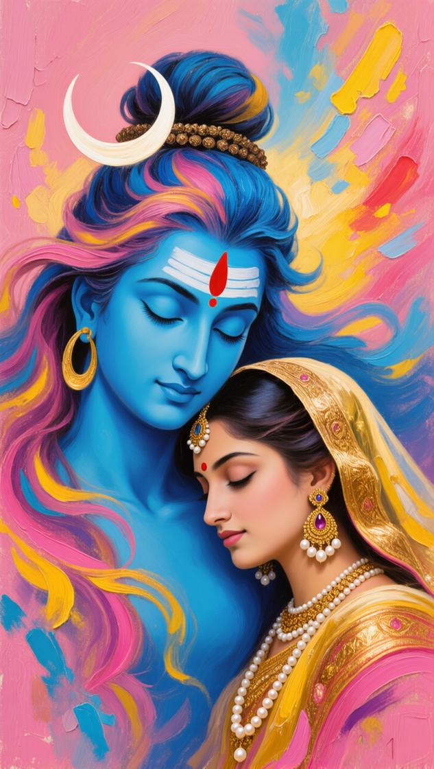 Shiv Shakti Mobile 4438 - Mobile Shiv Shakti Wallpaper