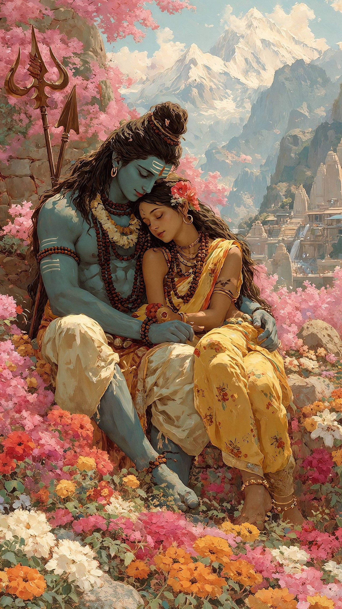 Shiv Shakti Mobile 3842 - Mobile Shiv Shakti Wallpaper