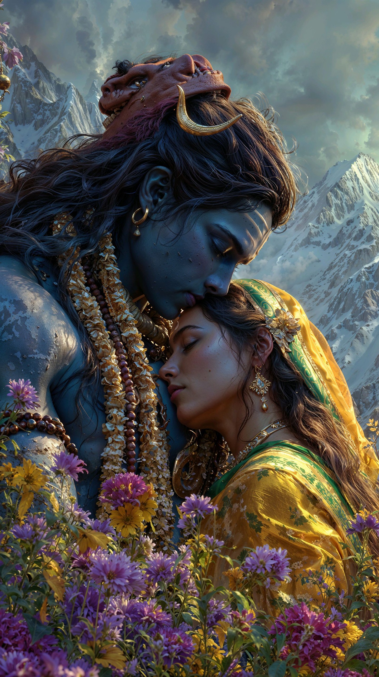 Shiv Shakti Mobile 4557 - Mobile Shiv Shakti Wallpaper