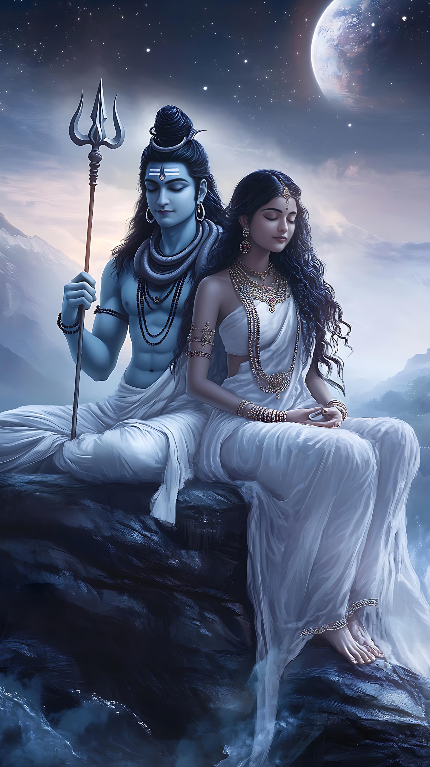 Shiv Shakti Mobile 9964 - Mobile Shiv Shakti Wallpaper