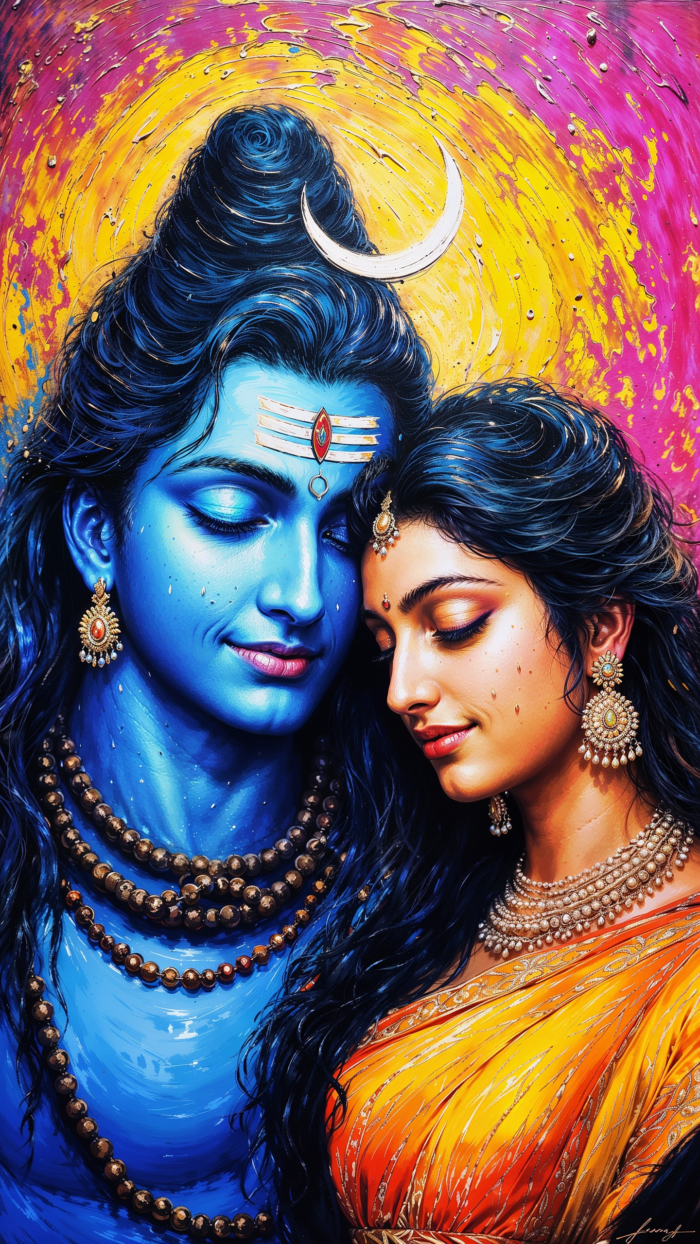 Shiv Shakti Mobile 5619 - Mobile Shiv Shakti Wallpaper