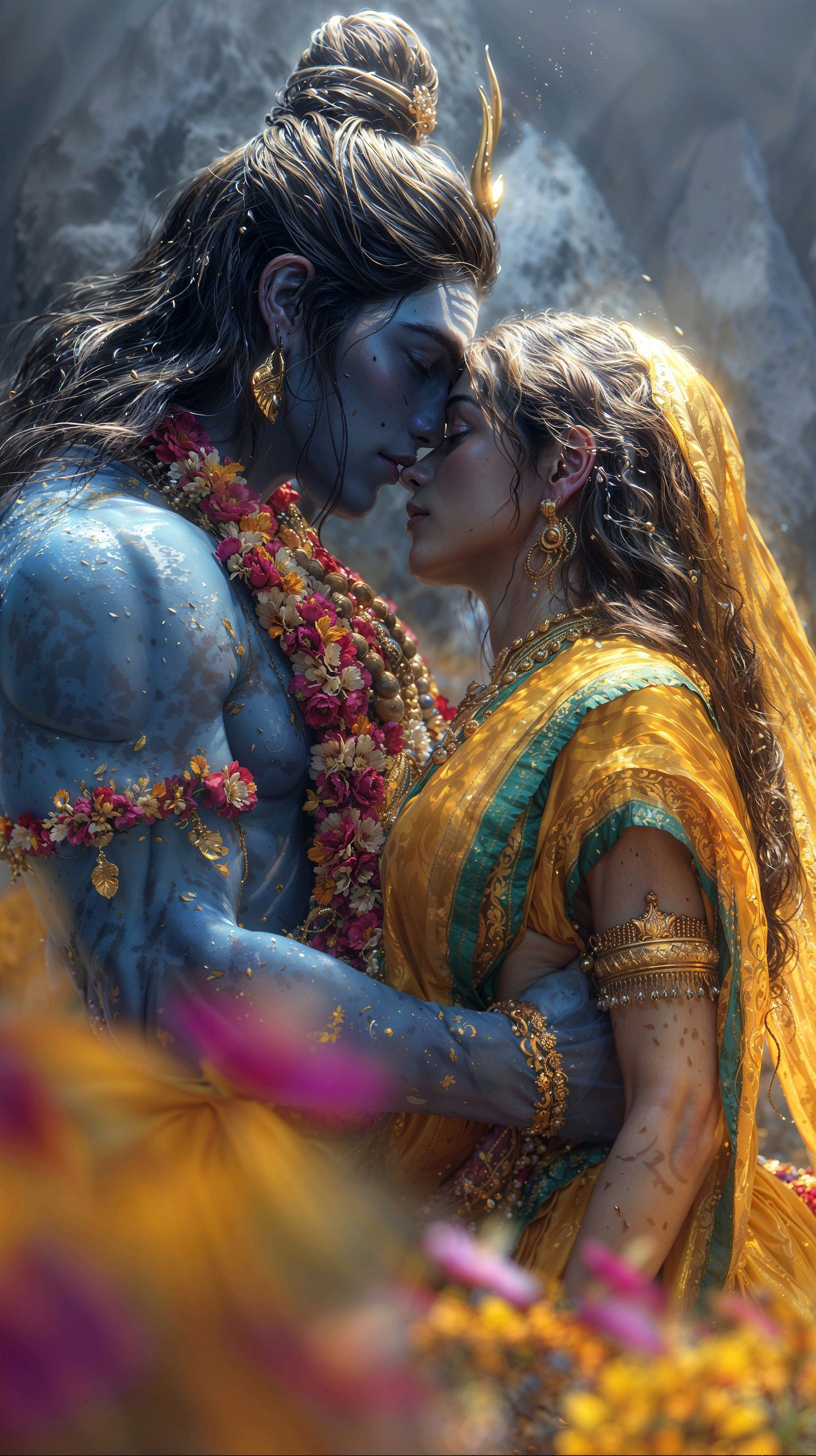 Shiv Shakti Mobile 9719 - Mobile Shiv Shakti Wallpaper