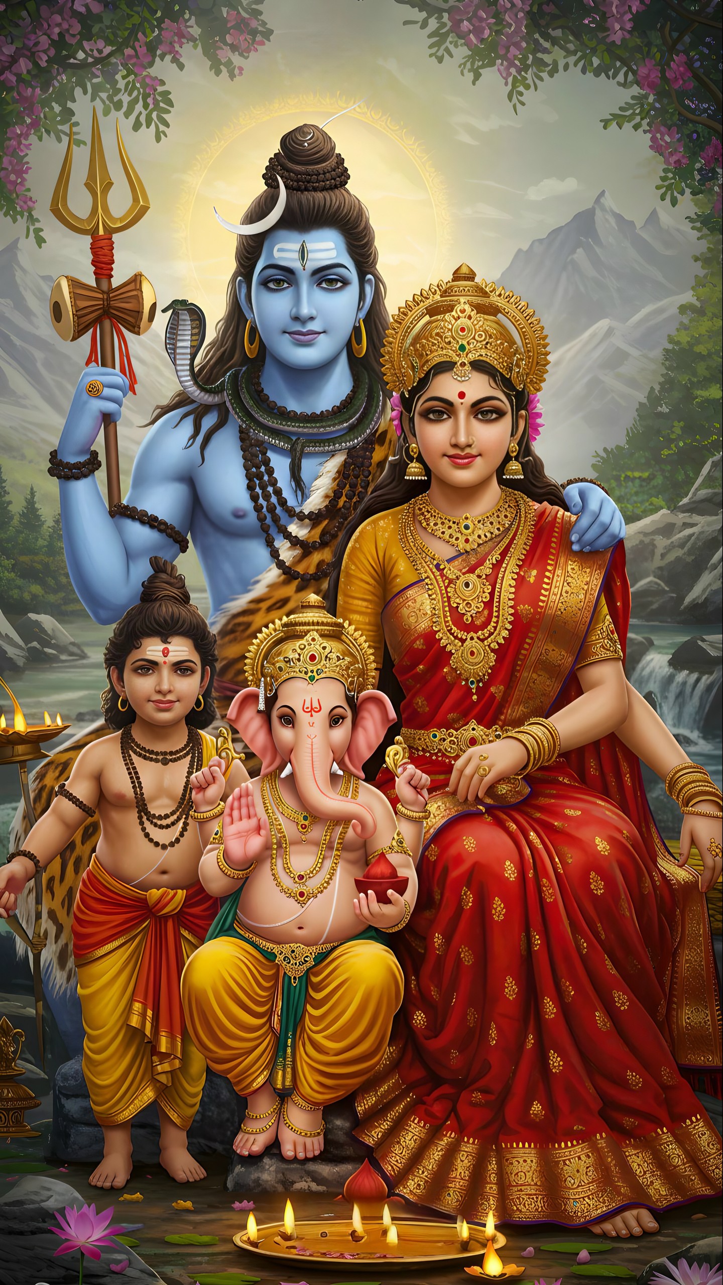 Shiv Shakti Mobile 7594 - Mobile Shiv Shakti Wallpaper