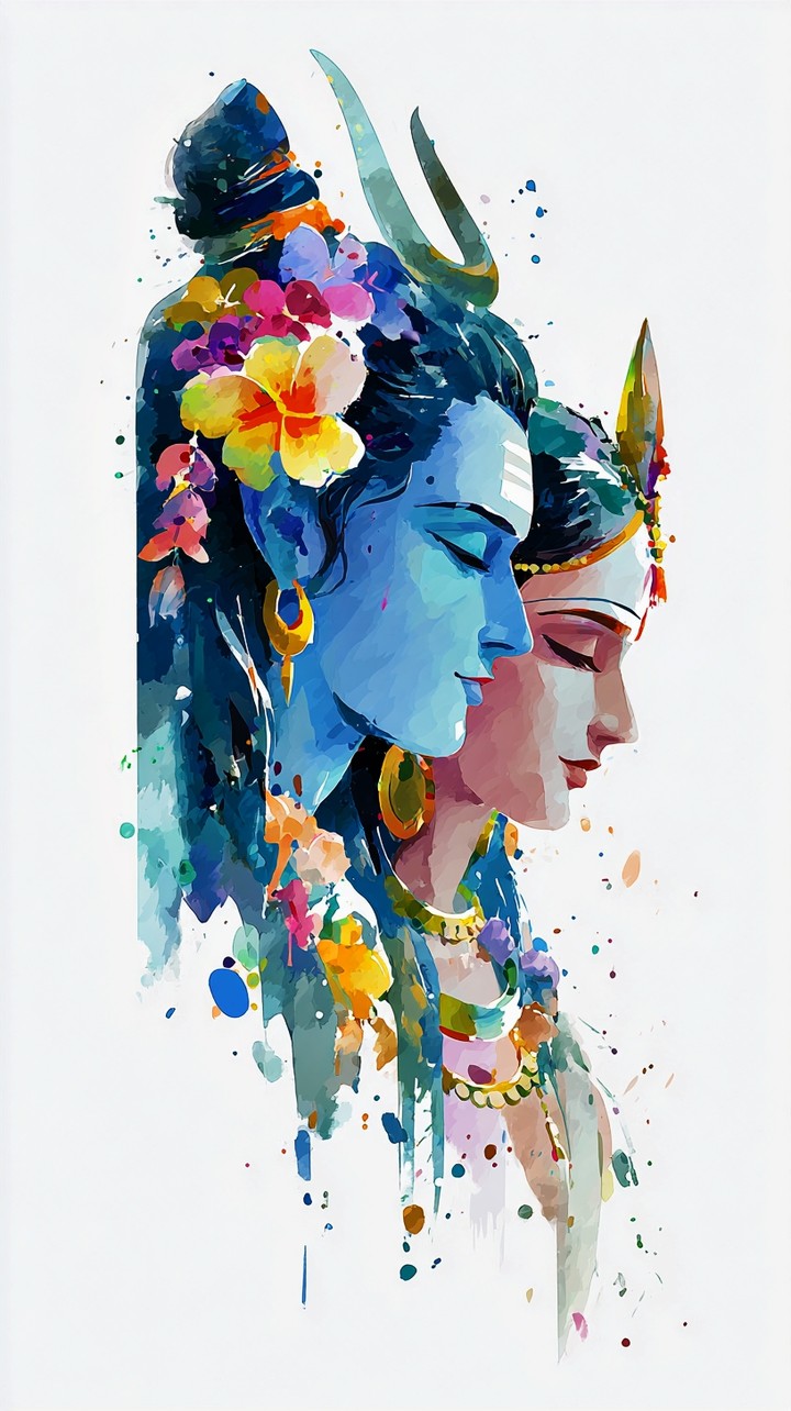 Shiv Shakti Mobile 1067 - Mobile Shiv Shakti Wallpaper