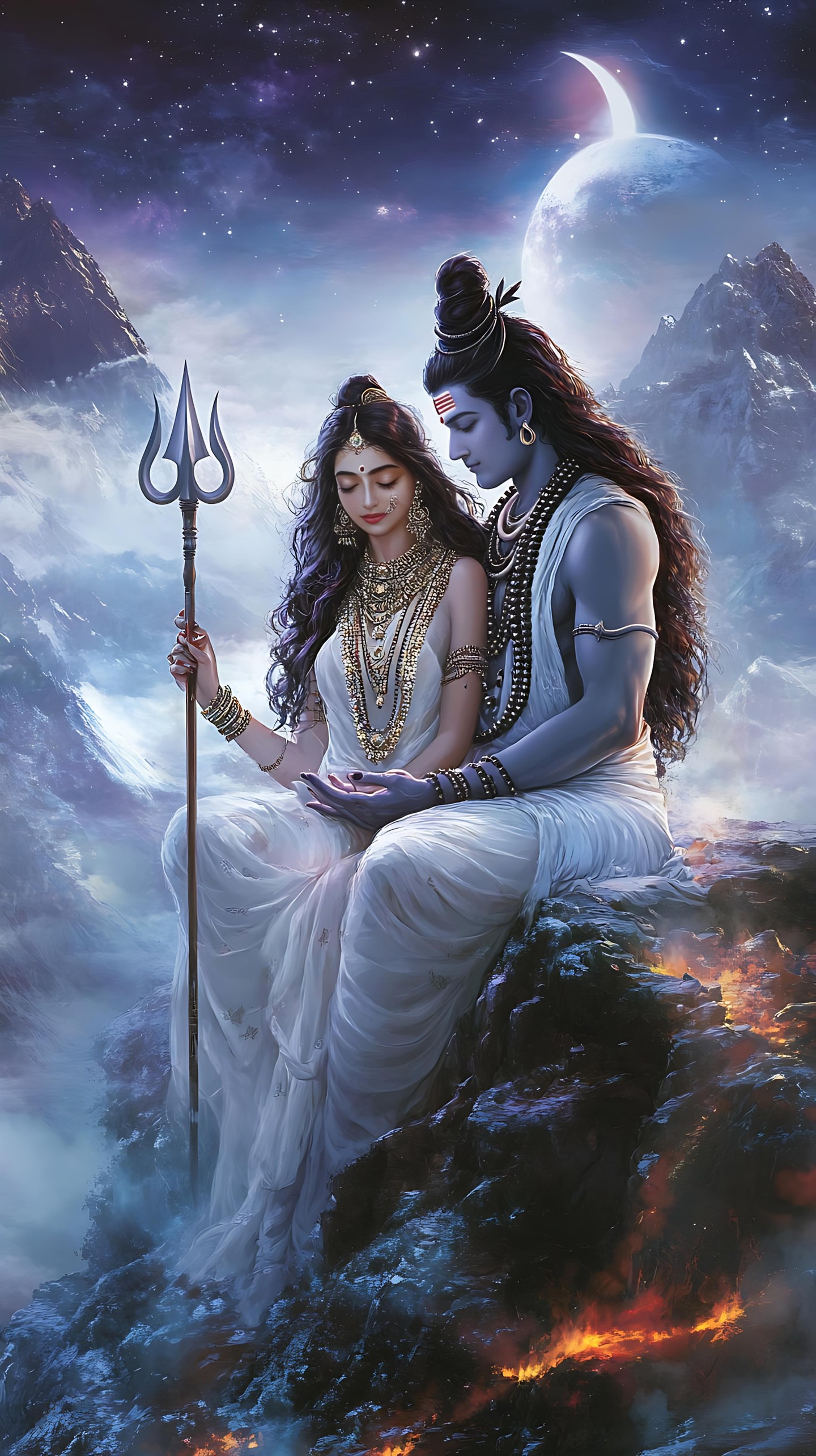 Shiv Shakti Mobile 8926 - Mobile Shiv Shakti Wallpaper