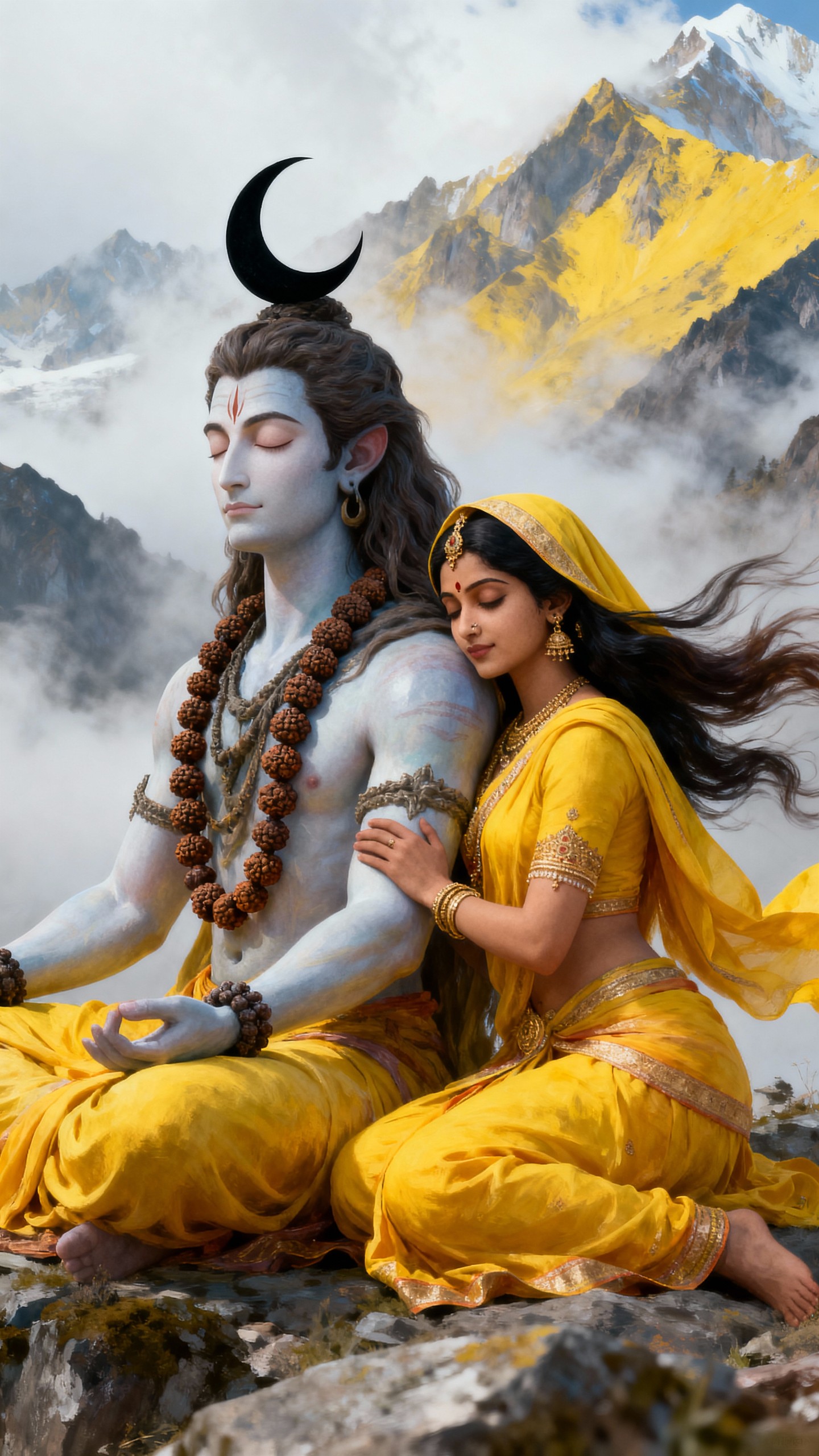 Shiv Shakti Mobile 4183 - Mobile Shiv Shakti Wallpaper