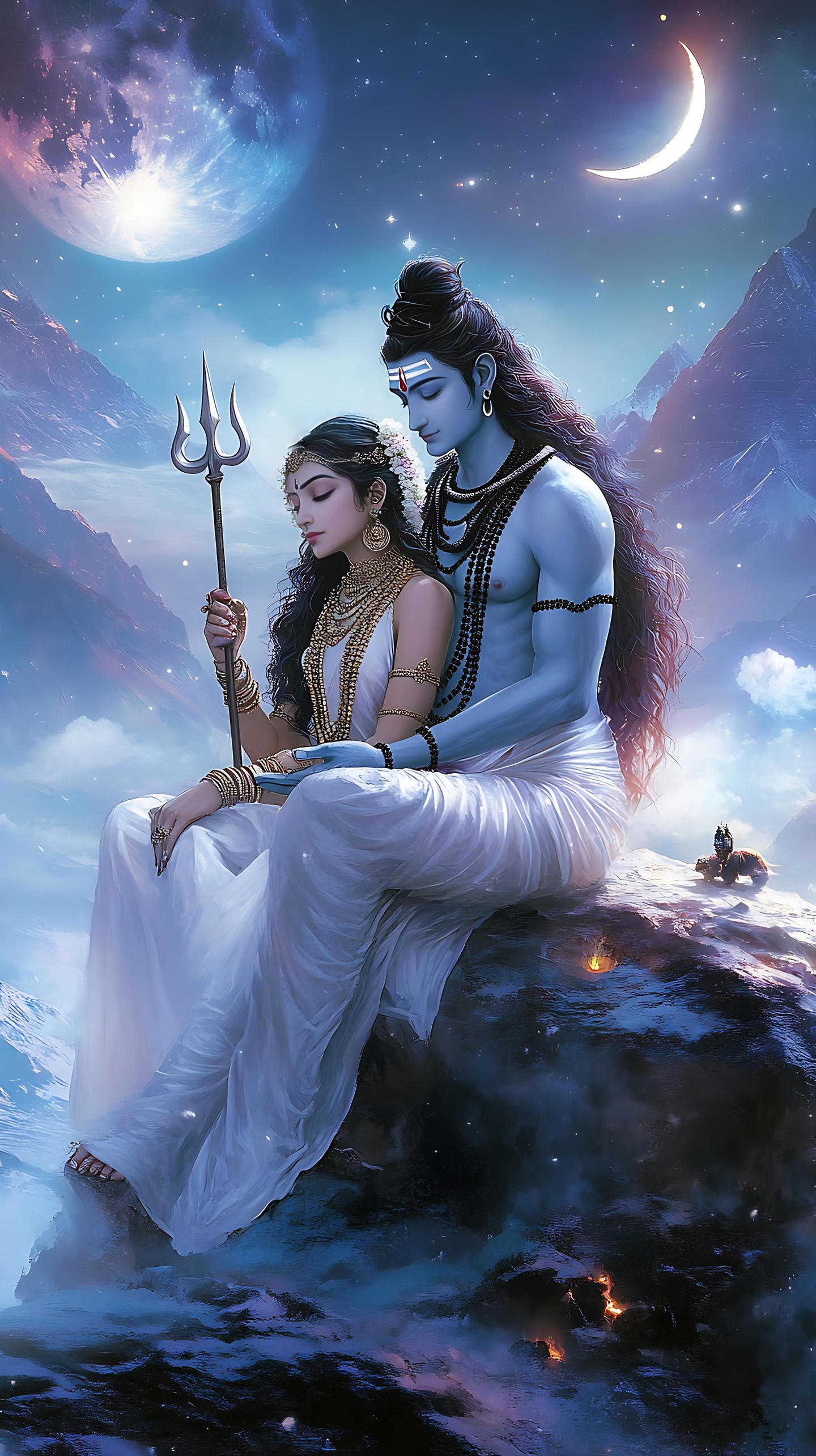 Shiv Shakti Mobile 5626 - Mobile Shiv Shakti Wallpaper