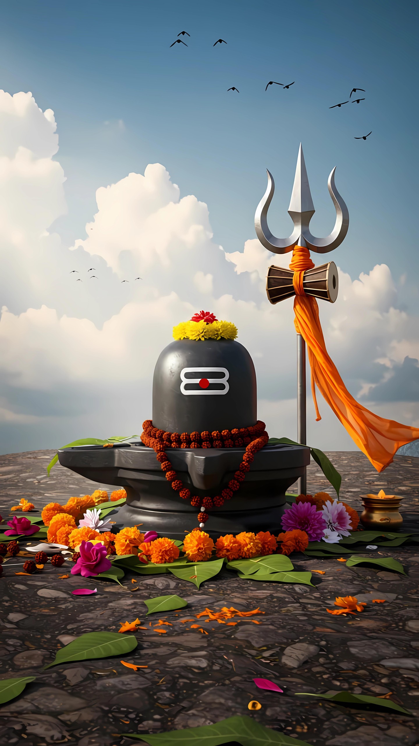 Shivlinga Mobile 8052 - Mobile Shivlinga Wallpaper
